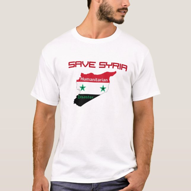 Retten Sie Syrien T-Shirt (Vorderseite)