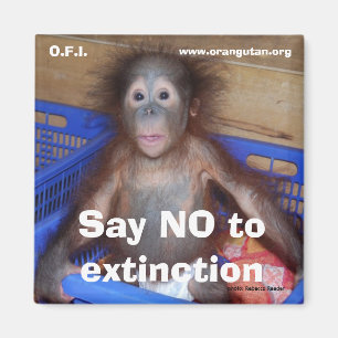 Retten Sie Tier-Erhaltung Magnet