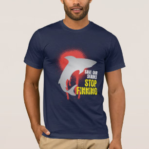 Retten Sie unseren Haifischen EndFinning T - Shirt
