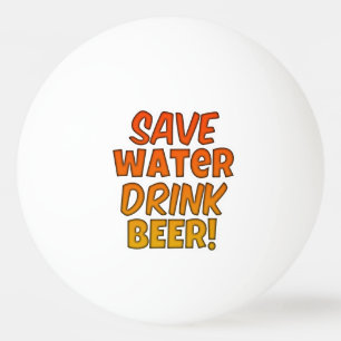 Retten Sie Wasser-Getränk-Bier Pong Ball Tischtennisball