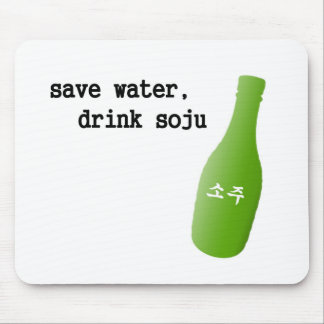 Retten Sie Wasser, Getränk Soju! Mousepad