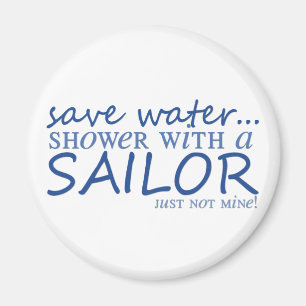 Retten Sie Wasser… Magnet