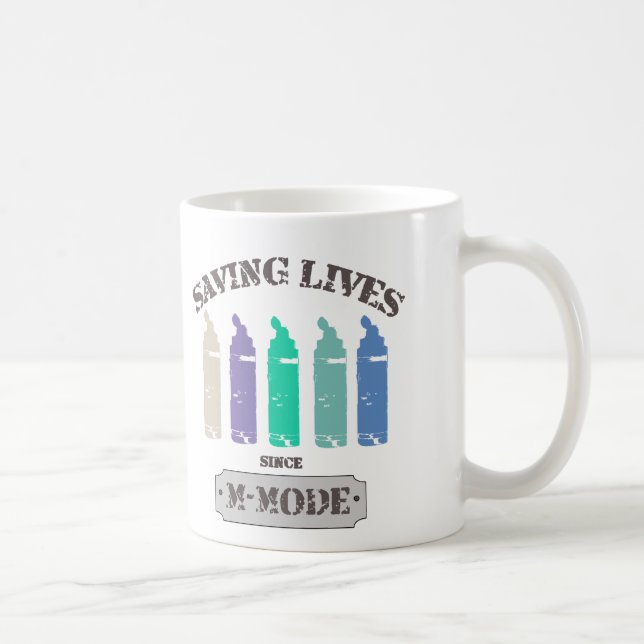 Retten von Leben seit MMode Pastellen Kaffeetasse (Rechts)