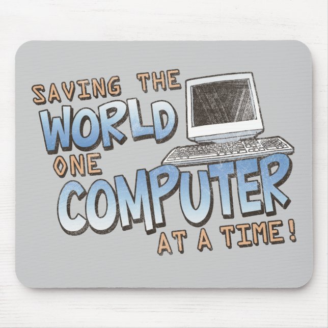 Retten von theWorld Mousepad (Vorne)