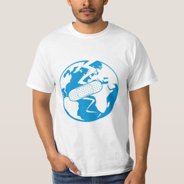 Retten wir den Planeten T-Shirt (Vorderseite)