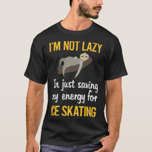 Rettend Energy Ice Skaten Skate Skater T-Shirt