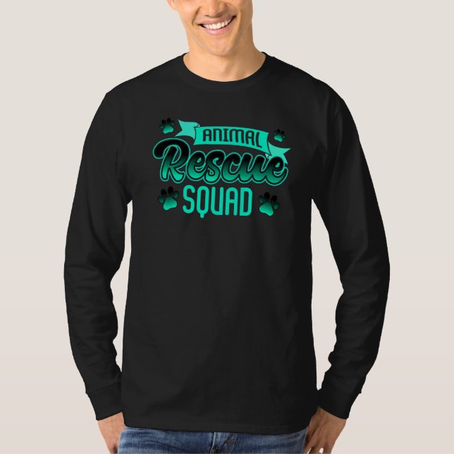 Rettend Katzen und Hunde T-Shirt (Vorderseite)