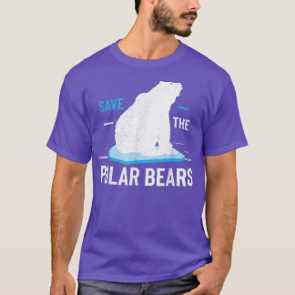 Rettend Polarbären Sweatshirt Tier Vintag Retro G T-Shirt