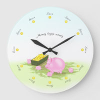 Rettend "Runde der Uhr Niedliche Schweinebank