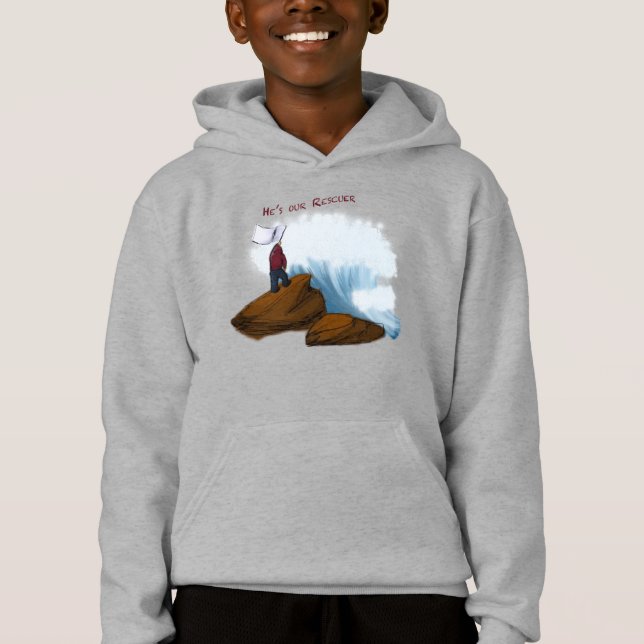 Retter Kids Hoodie (Vorderseite)