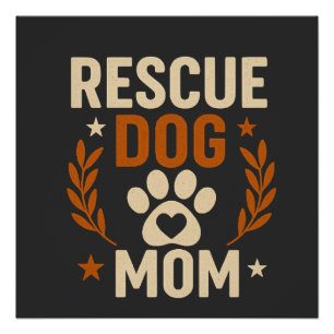 Retterhund-Mama Poster