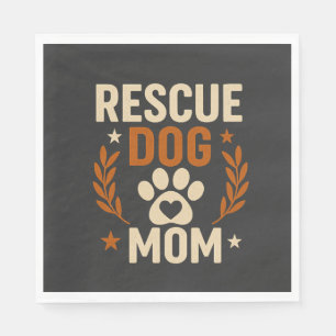Retterhund-Mama Serviette