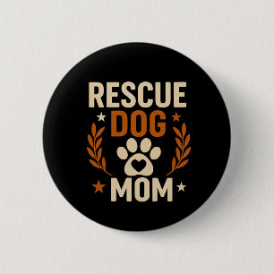 Retterhundemutter Button