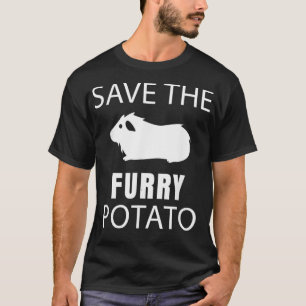 Rettet das flauschige Kartoffel-Berg-Meerschweinch T-Shirt