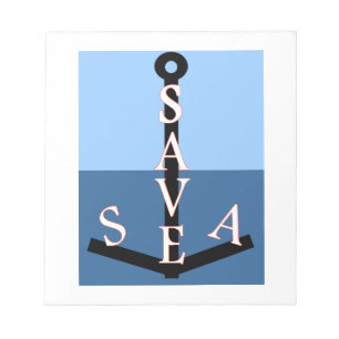 Rettet das Meer Notizblock