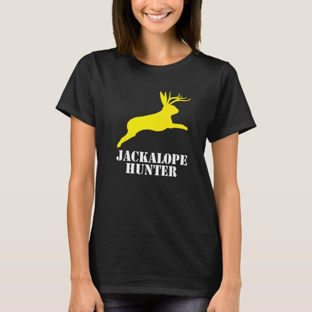 Rettet den Jackalope-Jäger T-Shirt (Vorderseite)