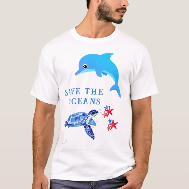 Rettet den Ozean T-Shirt (Vorderseite)