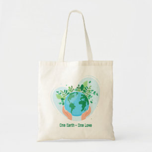 Rettet den Planeten! Eine Liebe Tragetasche