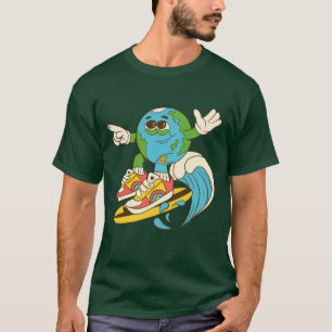 Rettet den Planeten Öko Leben Nachhaltige Erde Sur T-Shirt