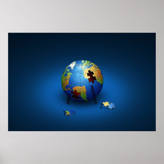 Rettet den Planeten Poster (Vorne)