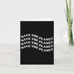 Rettet den Planeten, Rette die Erde unsere Liebe M Karte