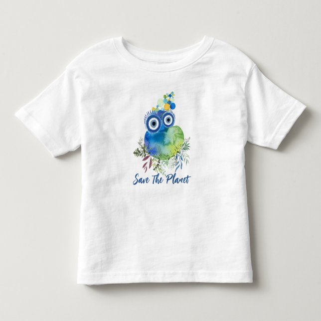 Rettet den Planeten-T - Shirt (Vorderseite)
