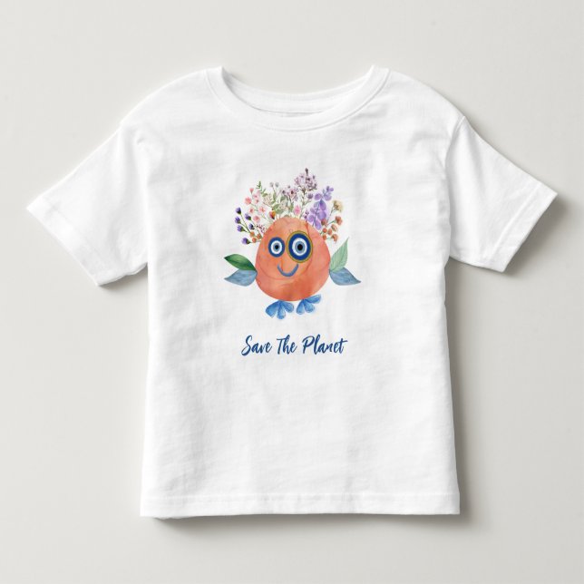 Rettet den Planeten-T - Shirt (Vorderseite)