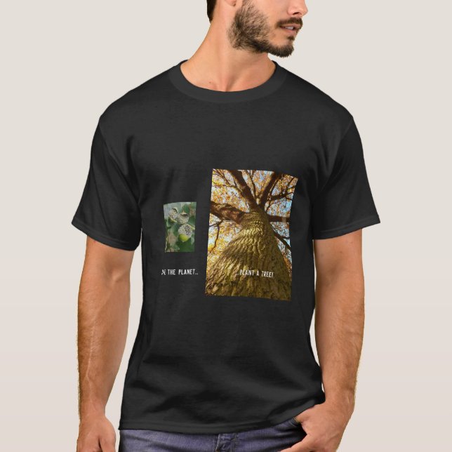 Rettet den Planeten-T - Shirt (Vorderseite)
