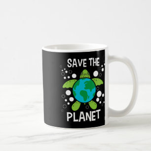 Rettet den Planeten - Umweltschutz Erde D Kaffeetasse