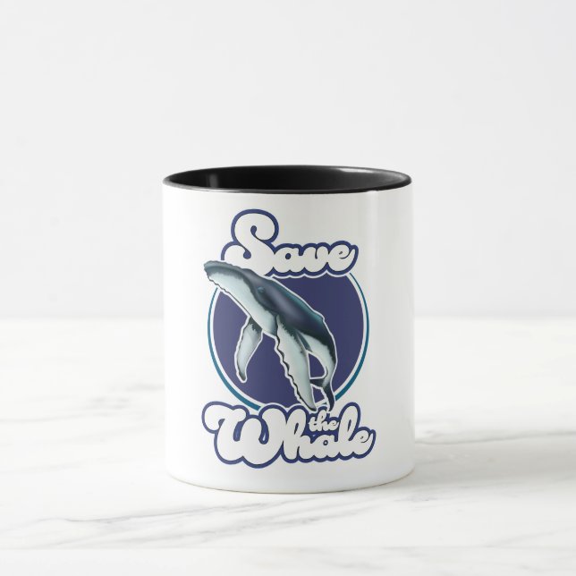 Rettet den Wal Tasse (Zentrum)