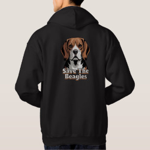 Rettet die Beagles   Hunde Liebhaber Hoodie