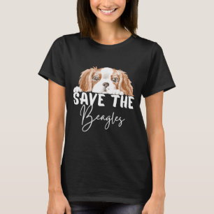 Rettet die Beagles und Tiere für Männer Frauen T-Shirt