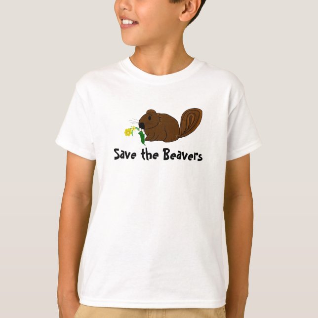 Rettet die Biber T-Shirt (Vorderseite)