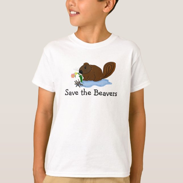 Rettet die Biber T-Shirt (Vorderseite)