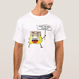 Rettet die Bienen - Aktivismus-Appell von Honey Ch T-Shirt