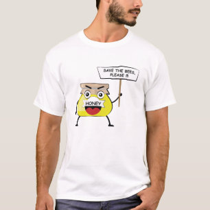 Rettet die Bienen - Aktivismus-Appell von Honey Ch T-Shirt