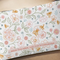 Rettet die Bienen Florale Reise-Tasche Accessoire-