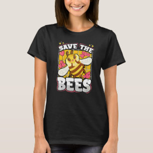 Rettet die Bienen Hummel Honigbiene Süße Bienenzuc T-Shirt