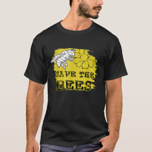 Rettet die Bienen Imker Biene Vintage Retro T-Shirt