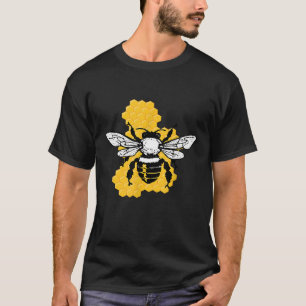 Rettet Die Bienen Imker Waben Umweltschützer T-Shirt