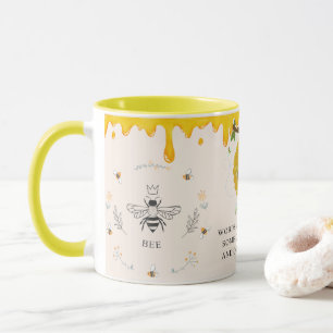 Rettet die Bienen Inspirierendes Bienen-Honigliebh Tasse