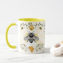 Rettet die Bienen Inspirierendes Bienen-Honigliebh Tasse