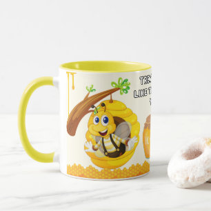Rettet die Bienen Inspirierendes Bienen-Honigliebh Tasse