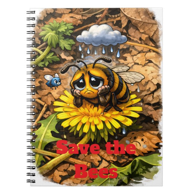 Rettet die Bienen Notizblock (Vorderseite)