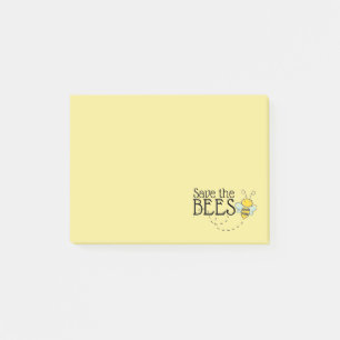 Rettet die Bienen Post-It Notizen