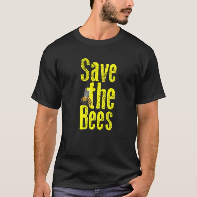 Rettet die Bienen T-Shirt (Vorderseite)