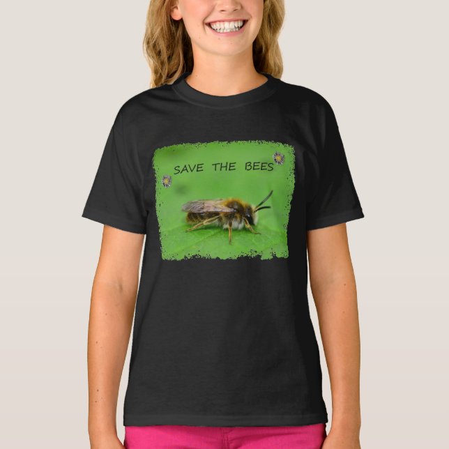 Rettet die Bienen ... T-Shirt (Vorderseite)