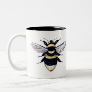 Rettet die Bienen Zweifarbige Tasse