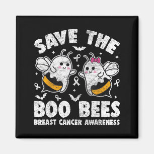 Rettet die Boo-Bienen Brustkrebsbewusstsein Magnet