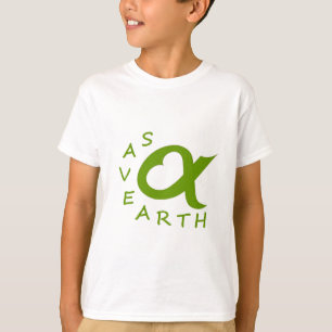Rettet die Erde planète T-Shirt